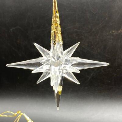 Pointed Stars and Wood Ornaments