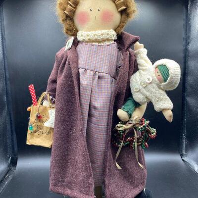 Frazzled Mother Christmas Eve To Do Doll