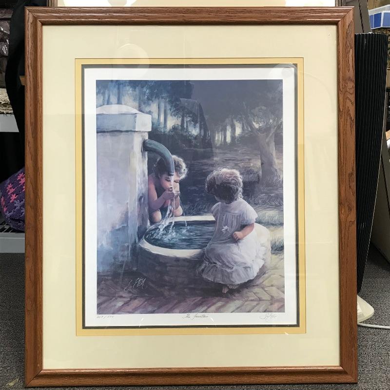 Sue Etem “The Fountain“ LE Print 267/500