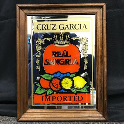 Cruz-Garcia ReÃ¡l Sangria Promotional Bar Sign