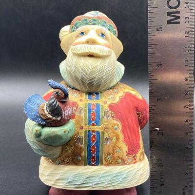 Special Edition Bird Watcher Santa from G. DeBrekht