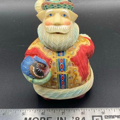 Special Edition Bird Watcher Santa from G. DeBrekht