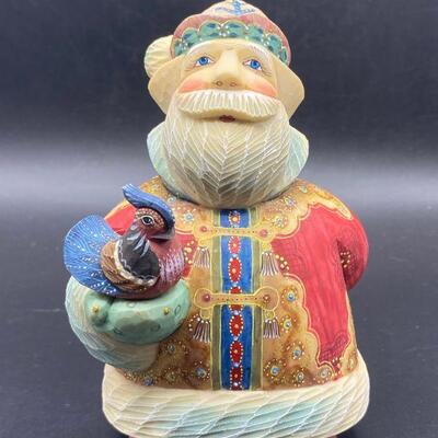 Special Edition Bird Watcher Santa from G. DeBrekht