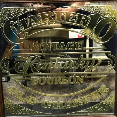Charter 10 Kentucky Bourbon Promotional Bar Sign #2