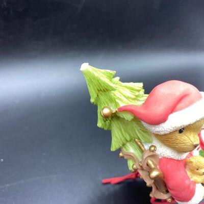 Teddy Bear Holiday Figurine Lot