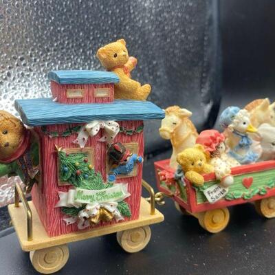 Cherished Teddies Holiday Train