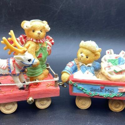 Cherished Teddies Holiday Train
