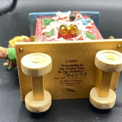 Cherished Teddies Holiday Train