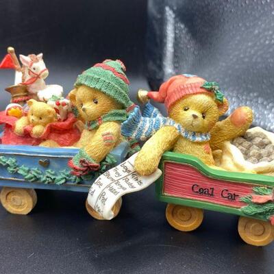 Cherished Teddies Holiday Train
