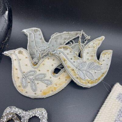 Silver Color Holiday Decor 