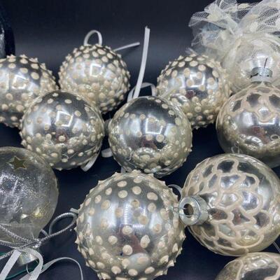 Silver Ornament Decoration Lot