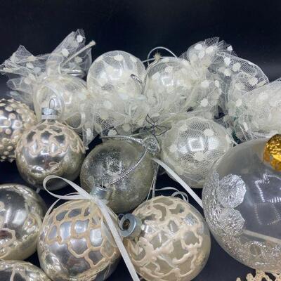 Silver Ornament Decoration Lot