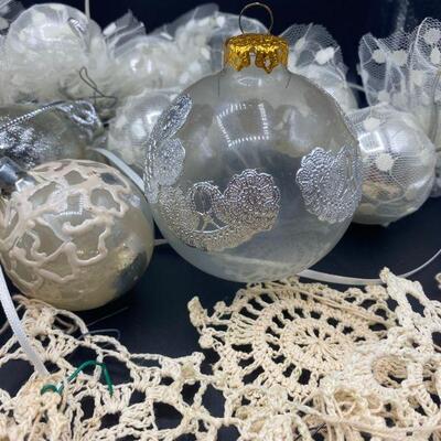 Silver Ornament Decoration Lot