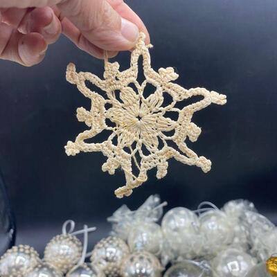 Silver Ornament Decoration Lot