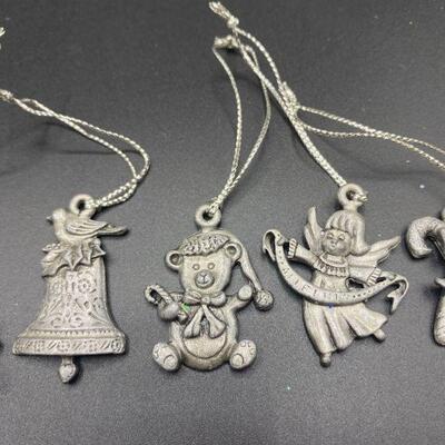 Miniature Pewter Ornaments