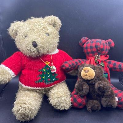Holiday Teddy Bear Lot