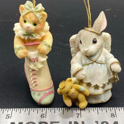 Pair of Animal Ornaments