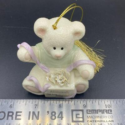 Personalized Lenox Bear Ornament