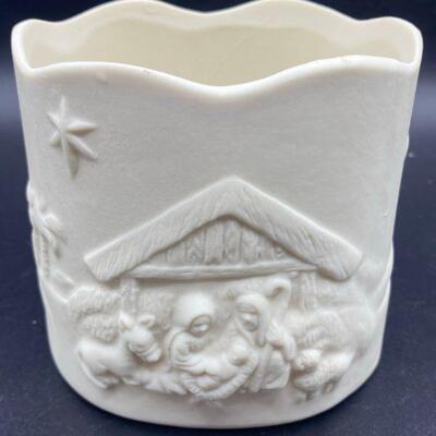 Nativity Scene Candle Holder