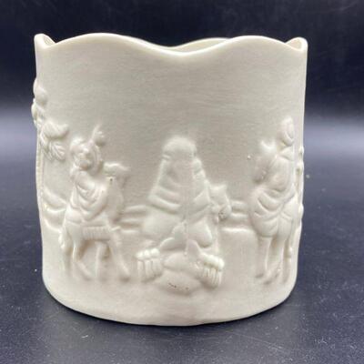 Nativity Scene Candle Holder