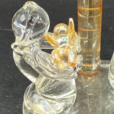 Blown Glass Nativity Scene