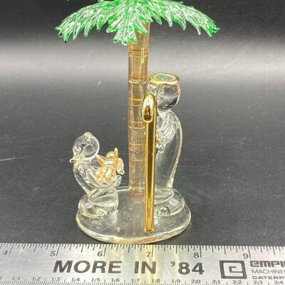 Blown Glass Nativity Scene