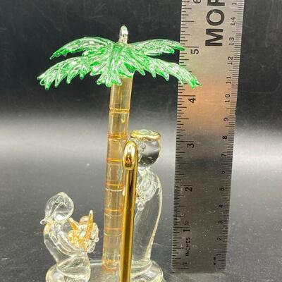 Blown Glass Nativity Scene