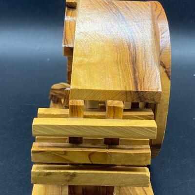 Wood Nativity Scene