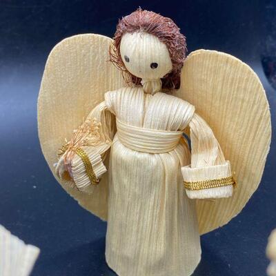 Corn Husk Nativity Scene