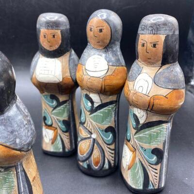 Large Tonala Style Nativity Scene