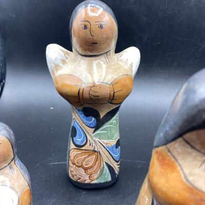 Large Tonala Style Nativity Scene