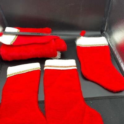 Vintage Felt Christmas Stocking
