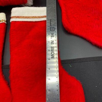 Vintage Felt Christmas Stocking