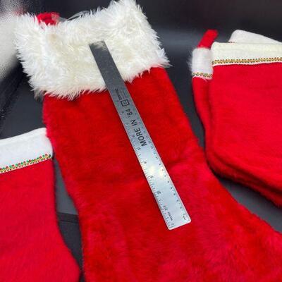 Vintage Felt Christmas Stocking