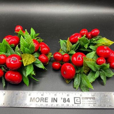 Vintage Candle Wreathes