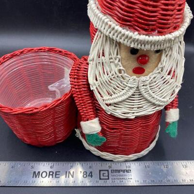 Santa Planter Basket