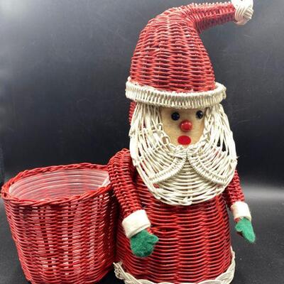 Santa Planter Basket