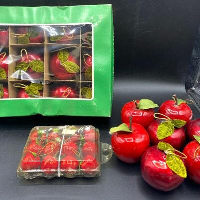 Variety of Apple Ornaments