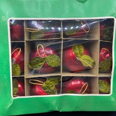 Variety of Apple Ornaments
