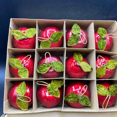 Variety of Apple Ornaments