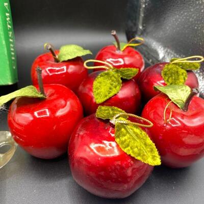 Variety of Apple Ornaments
