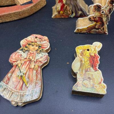 Thick Pressboard wood Ornaments