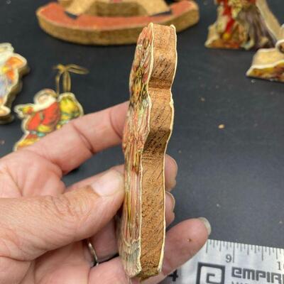 Thick Pressboard wood Ornaments