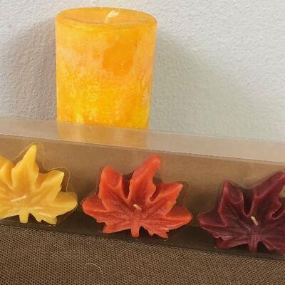 #175 Candles - Maple Leaves 
