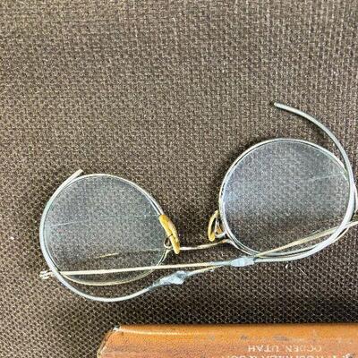 #179 Gold Filled Wire Rimmed Glasses 