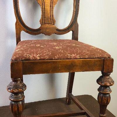 #221 Vintage Walnut Chair 