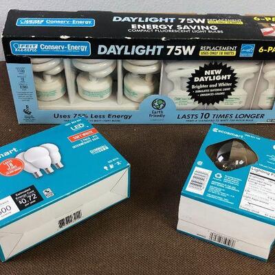 #223 Light Bulbs Energy Savers and LED 