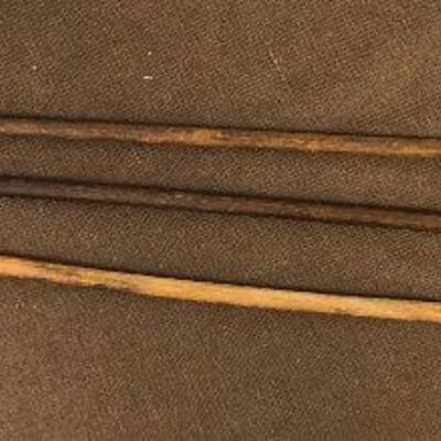 #272 (3) Black Powder Rifle Ram Rods 