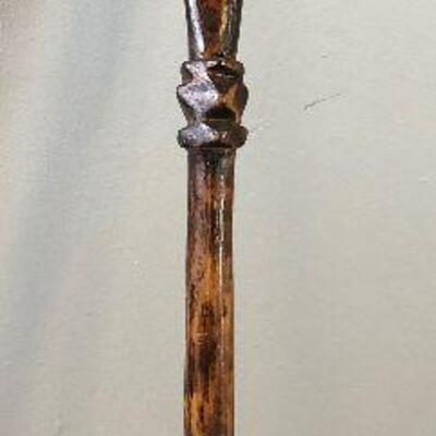 #273 SPEAR Hawaiian Hand Carved         