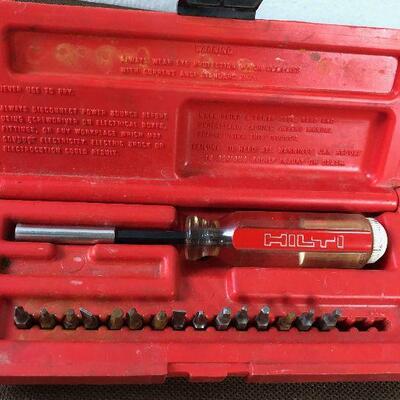 #280 Hilti Screwdriver Kit 